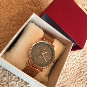 Rose Gold Watch for women.